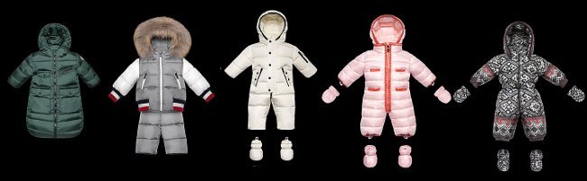 BABY MODELS PER FITTING MONCLER